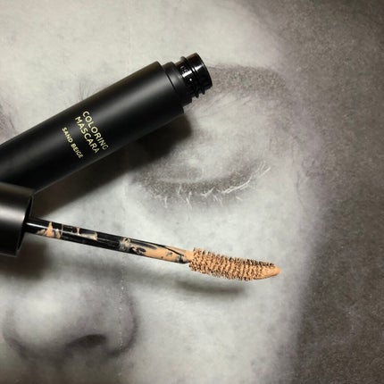 カラーリングマスカラ sand beige/uneven/マスカラを使ったクチコミ(3枚目)