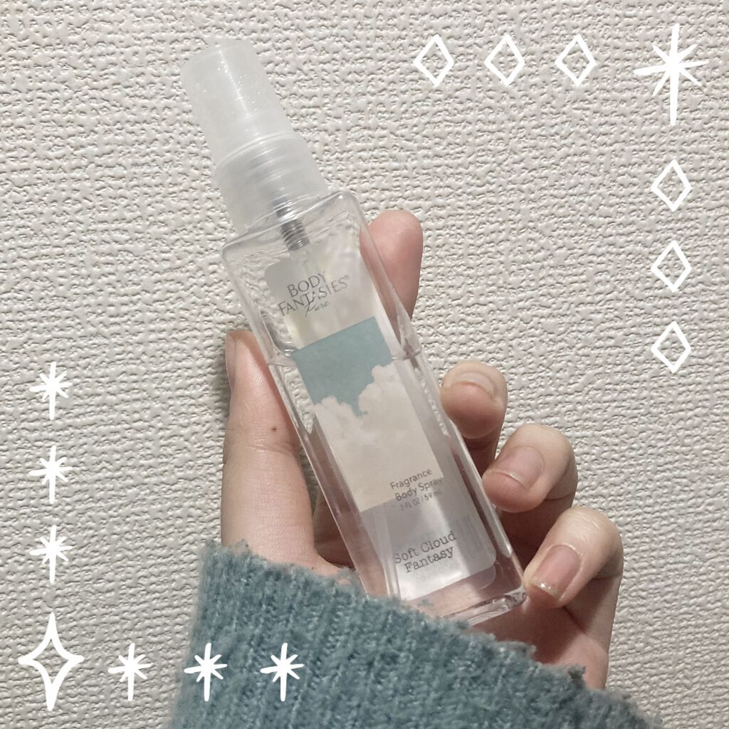 ボディファンタジー ピュア ボディスプレー ソフトクラウド 59mL/ボディファンタジー/香水(レディース)を使ったクチコミ（3枚目）