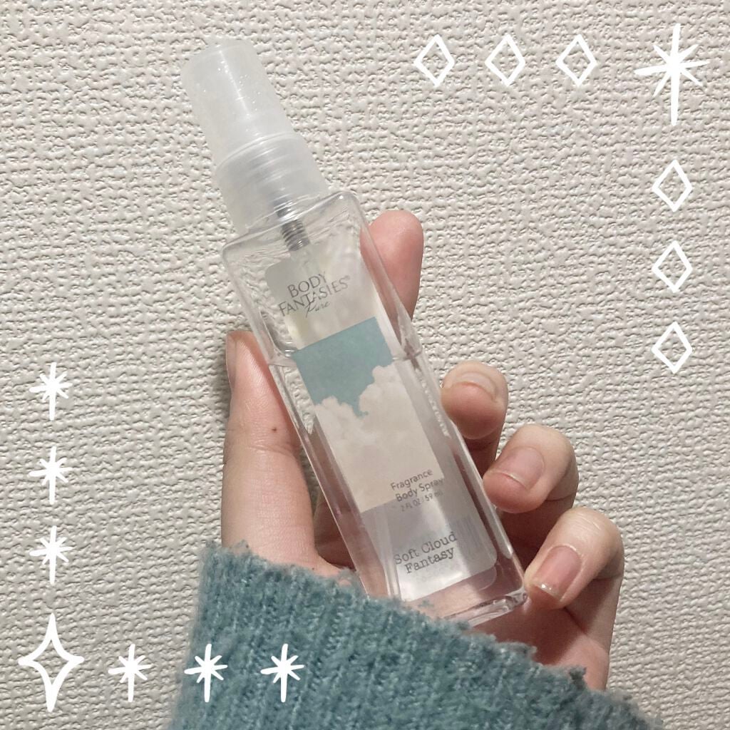 ボディファンタジー ピュア ボディスプレー ソフトクラウド 59mL/ボディファンタジー/香水(レディース)を使ったクチコミ(3枚目)