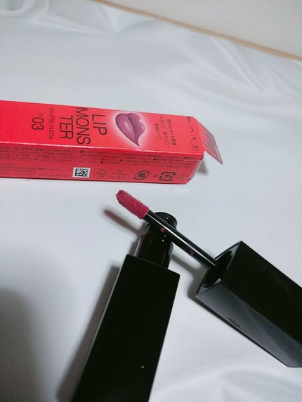 リップモンスター スフレマット/KATE/口紅を使ったクチコミ(1枚目)