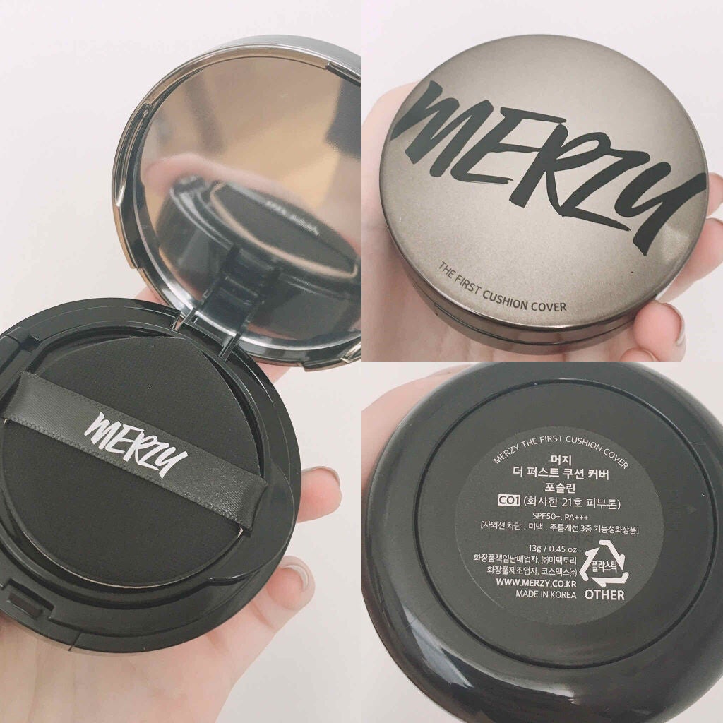 THE FIRST CUSHION COVER/MERZY/クッションファンデーションを使ったクチコミ(3枚目)