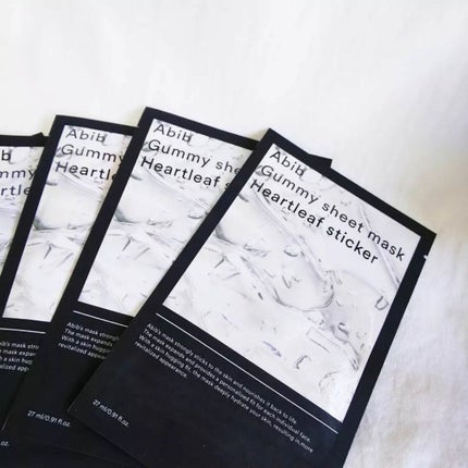 ガムシートマスクドクダミステッカー/Abib /シートマスク・パックを使ったクチコミ(1枚目)