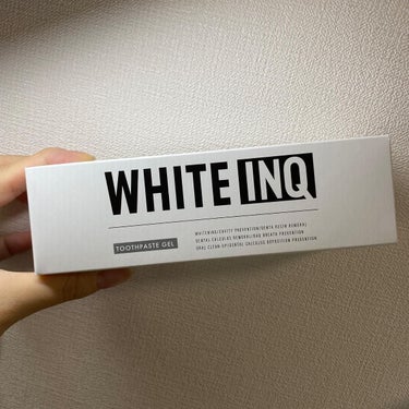 ホワイトニング歯磨きジェル/WHITE-INQ/歯磨き粉を使ったクチコミ（2枚目）