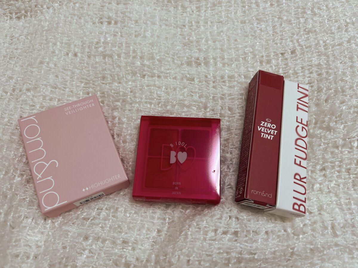 ヴェールライター/rom&nd/パウダーハイライトを使ったクチコミ（2枚目）