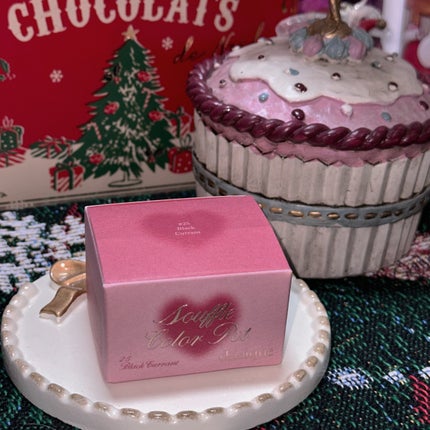 スフレカラーポット/dasique/口紅を使ったクチコミ(4枚目)