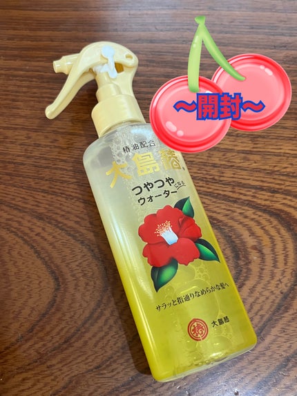 ヘアウォーター/大島椿/プレスタイリング・寝ぐせ直しを使ったクチコミ(2枚目)
