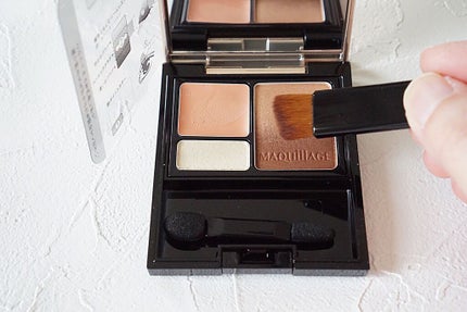 ドラマティックスタイリングアイズS/マキアージュ/アイシャドウパレットを使ったクチコミ(5枚目)