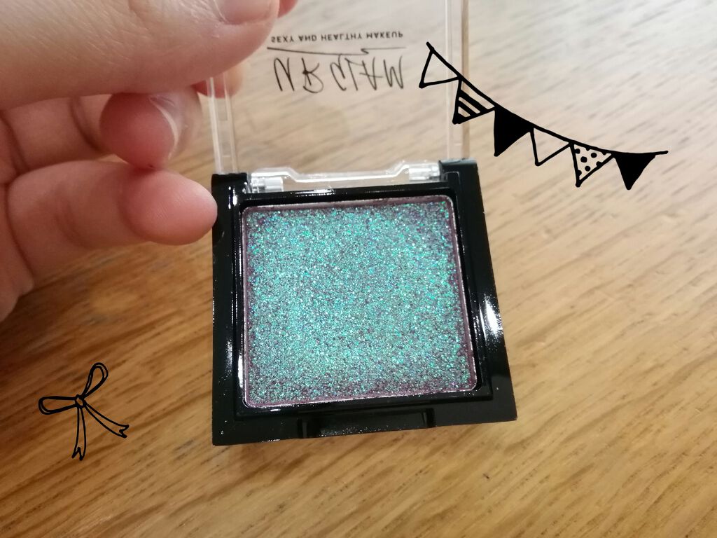 UR GLAM　POWDER EYESHADOW/U R GLAM/単色アイシャドウを使ったクチコミ（2枚目）