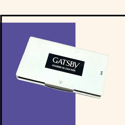 パウダーあぶらとり紙/ギャツビー/あぶらとり紙を使ったクチコミ(1枚目)