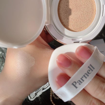 シカマヌ セラム クッションファンデ/parnell/クッションファンデーションを使ったクチコミ(5枚目)