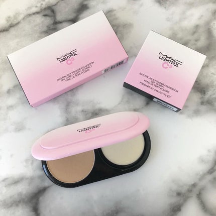 ライトフル C3 ナチュラル シルク パウダーファンデーション/M・A・C/パウダーファンデーションを使ったクチコミ(1枚目)