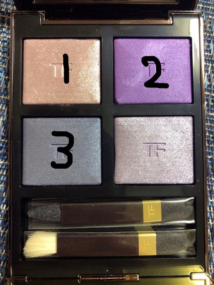 アイ カラー クォード/TOM FORD BEAUTY/アイシャドウパレットを使ったクチコミ(1枚目)