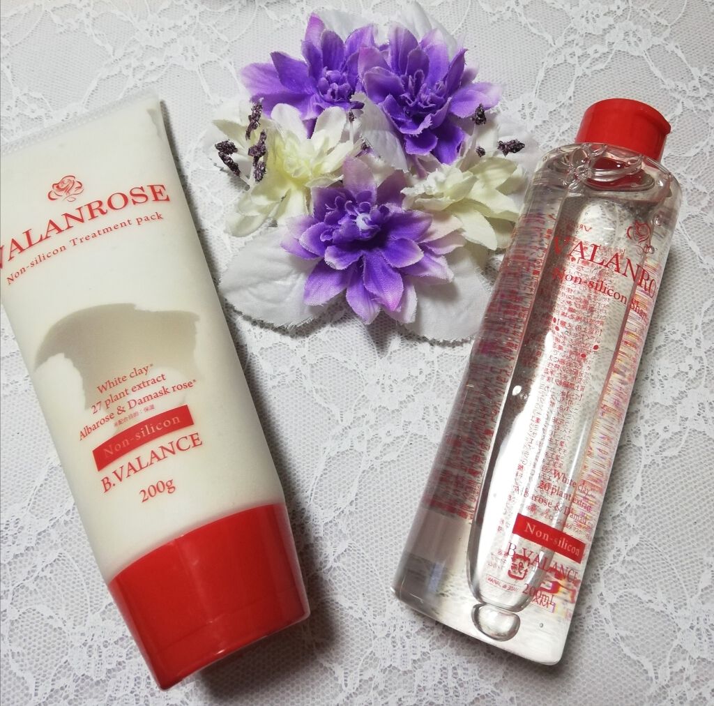 ノンシリコンシャンプー&トリートメント/VALANROSE/市販シャンプーを使ったクチコミ(1枚目)
