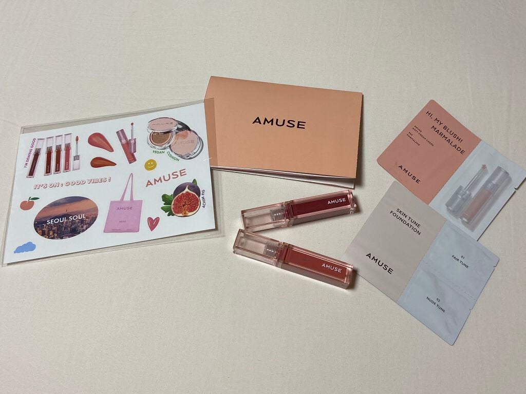 デューティント/AMUSE/リップティントを使ったクチコミ(3枚目)