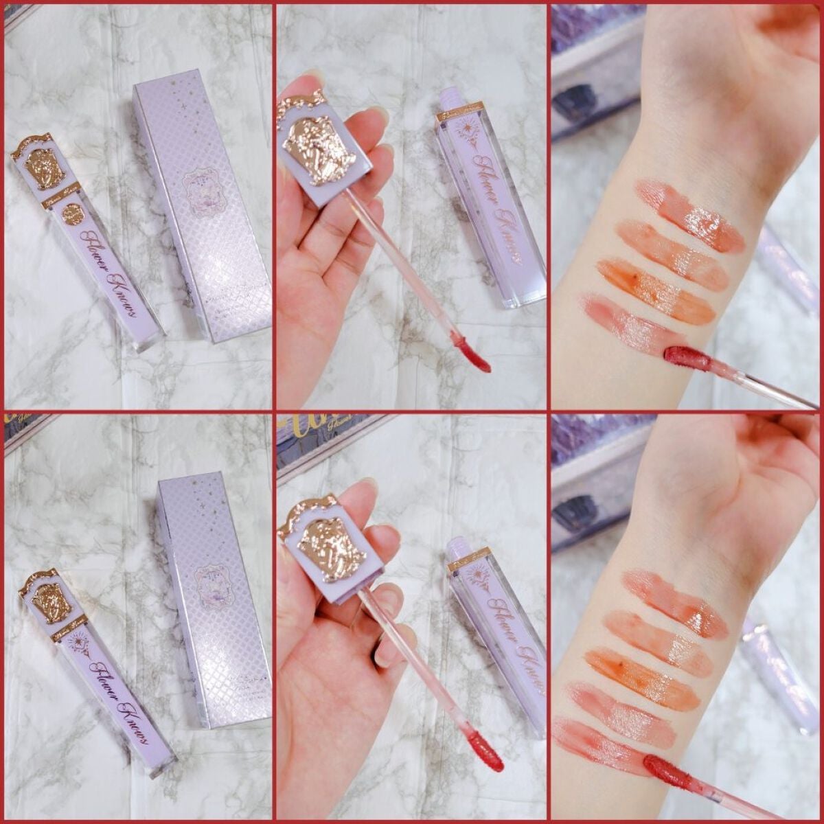 クリスタルユニコーンシリーズリップグロス/FlowerKnows/リップグロスを使ったクチコミ(4枚目)