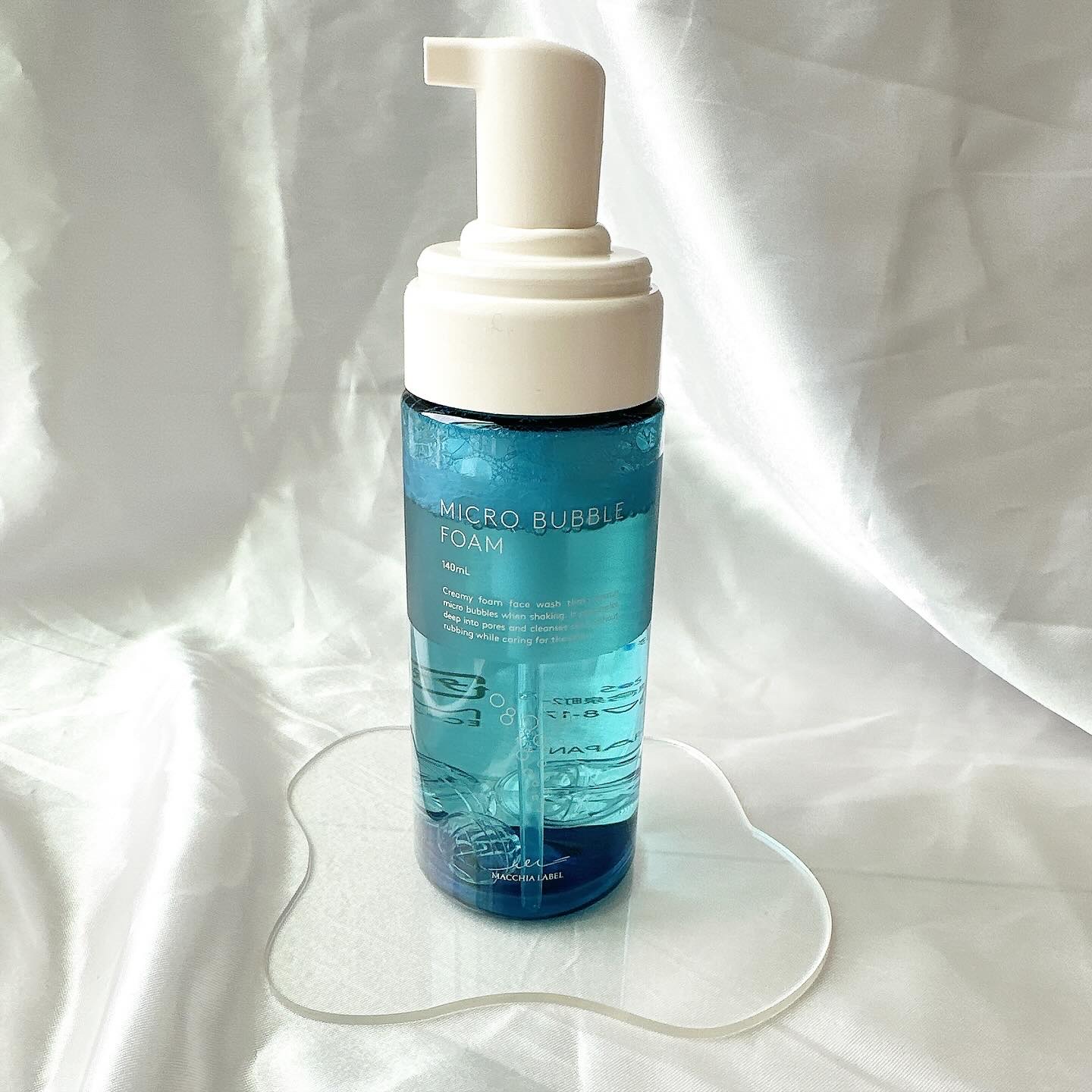 マイクロバブルフォームａ/Macchia Label/泡洗顔を使ったクチコミ（1枚目）