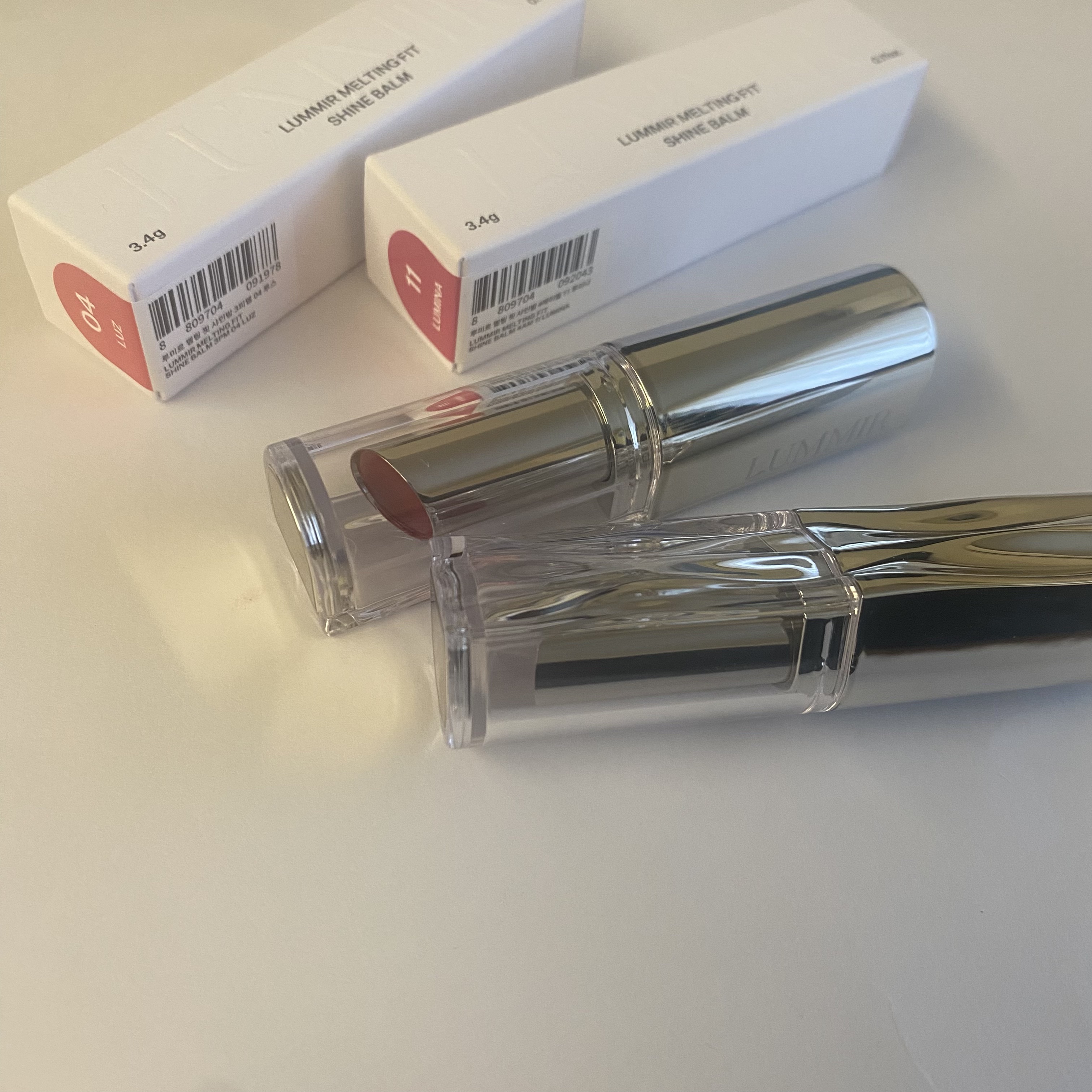 MELTING FIT SHINE BALM/Lummir/口紅を使ったクチコミ（1枚目）