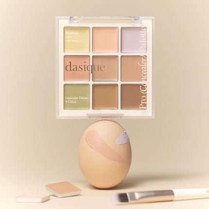 プロコンシーラーパレット/dasique/パレットコンシーラーを使ったクチコミ(3枚目)