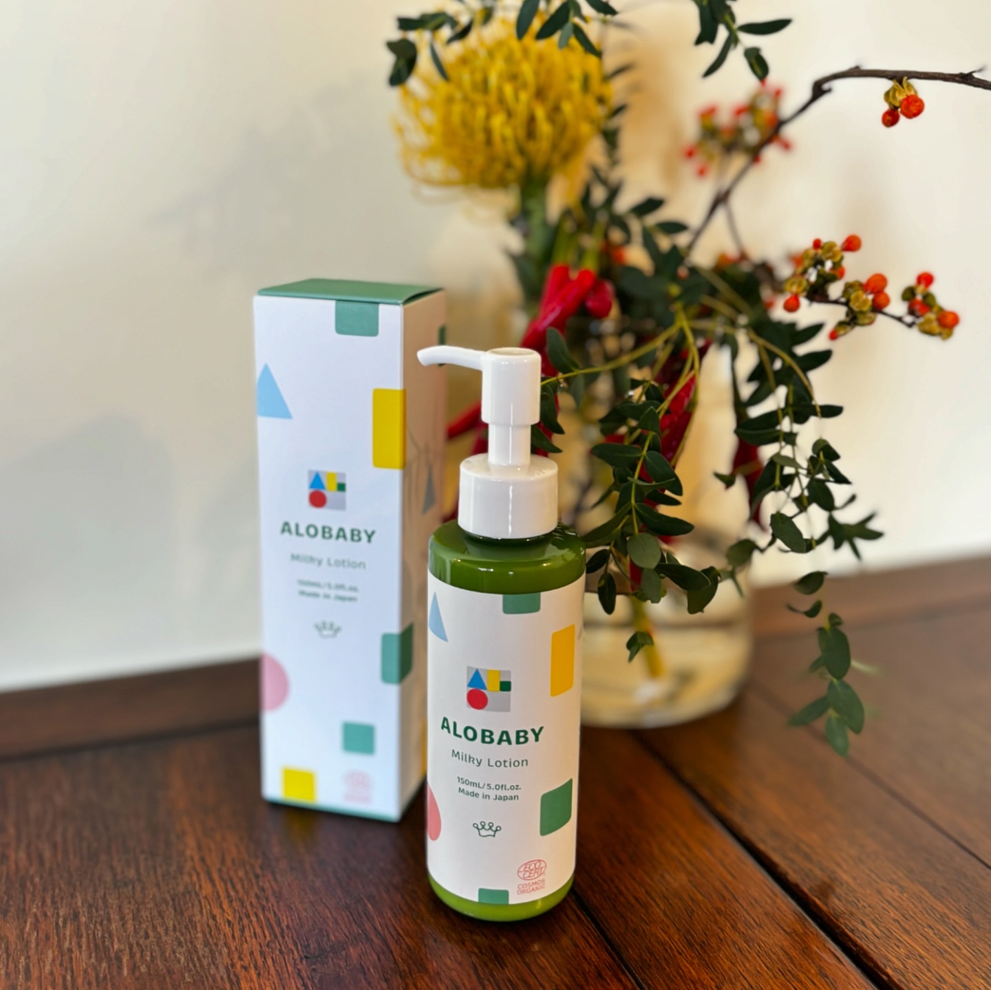 ミルクローション/ALOBABY/ボディミルクを使ったクチコミ（1枚目）