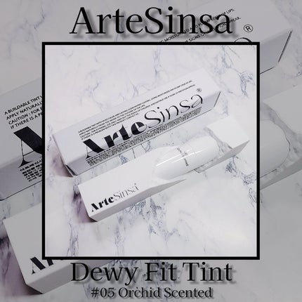 ビルダブルデューイフィットティント/ArteSinsa/リップティントを使ったクチコミ(1枚目)