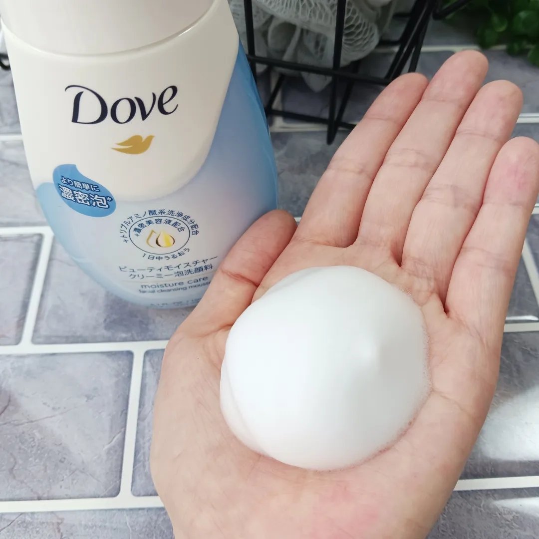 ビューティモイスチャー クリーミー泡洗顔料/ダヴ/泡洗顔を使ったクチコミ（3枚目）