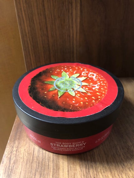 ボディバター ストロベリー/THE BODY SHOP/ボディクリームを使ったクチコミ(1枚目)