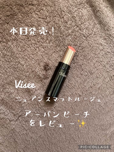 ニュアンス マット ルージュ PK840 アーバンピーチ/Visée/口紅を使ったクチコミ（1枚目）