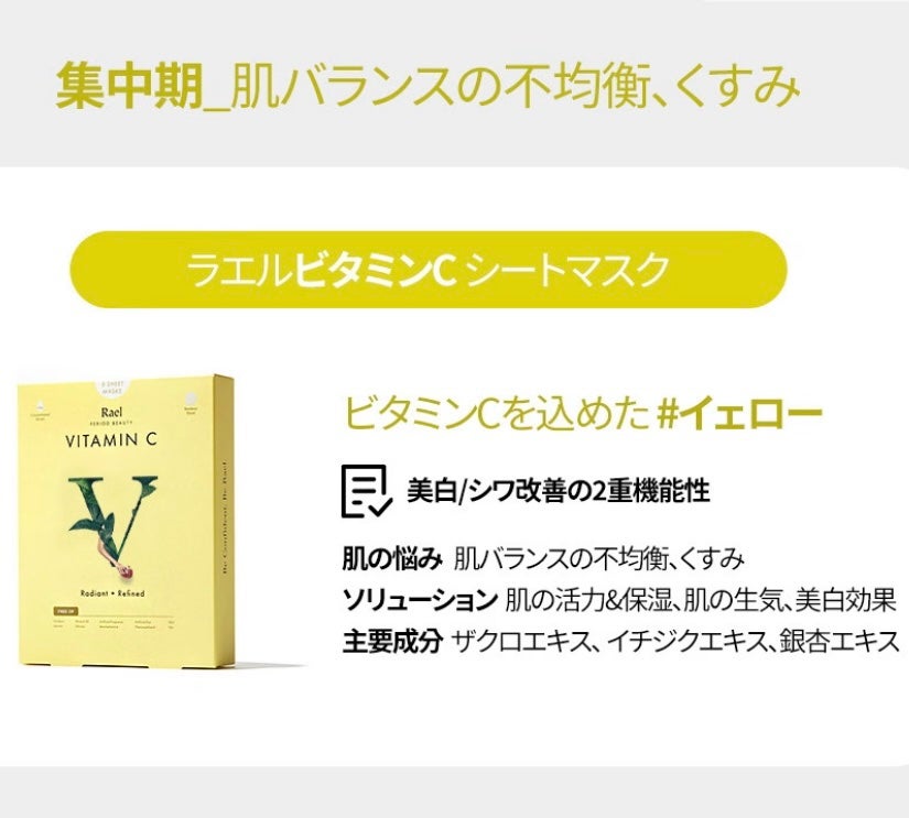 フェイスマスクスキンケア/Rael/シートマスク・パックを使ったクチコミ(3枚目)