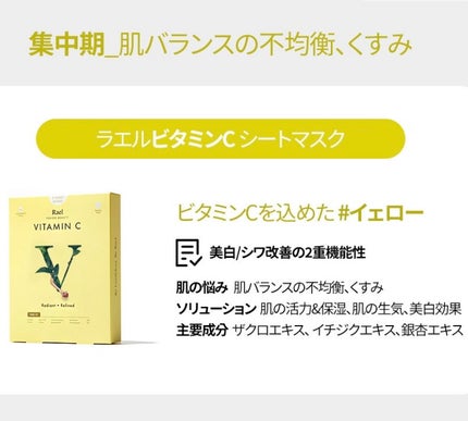 フェイスマスクスキンケア/Rael/シートマスク・パックを使ったクチコミ(3枚目)