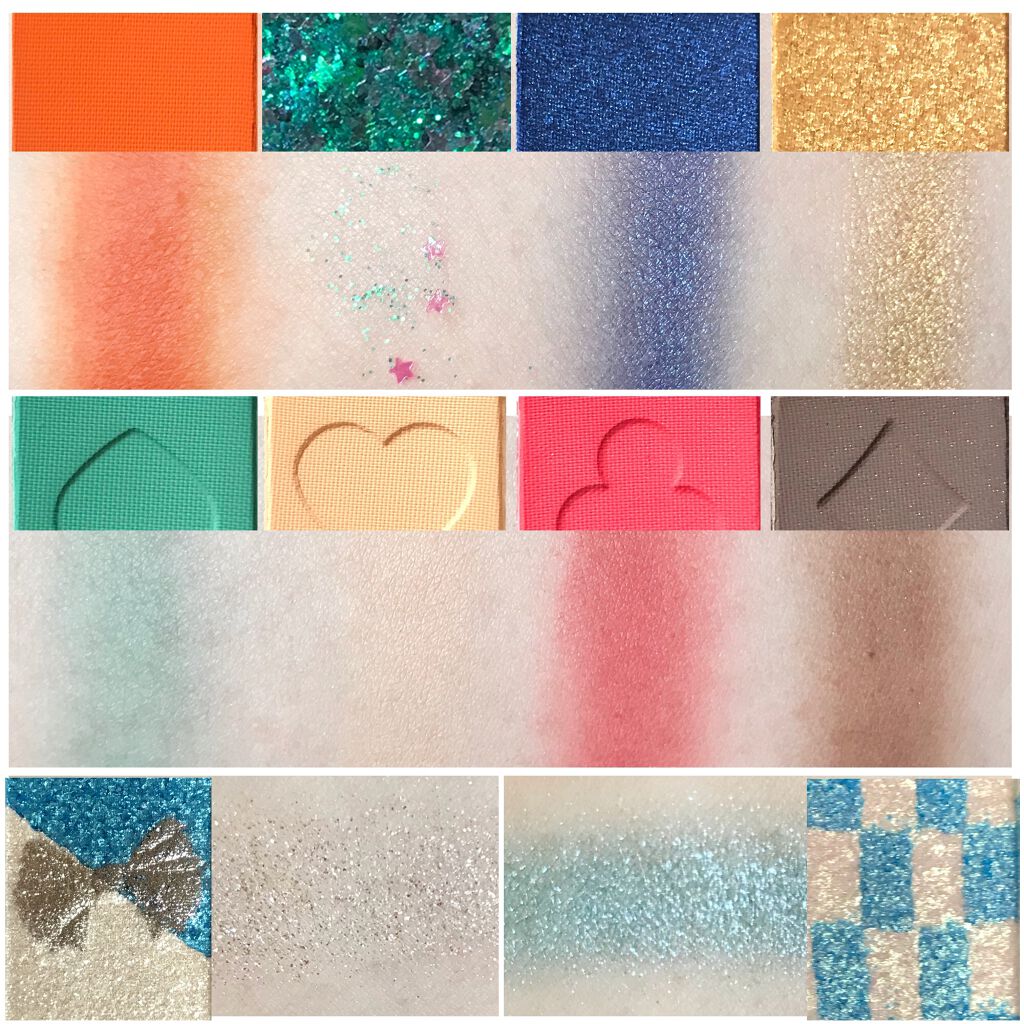 アリスドリームランドシリーズ 12色アイシャドウパレット(ZEESEA×大英博物館)/ZEESEA/アイシャドウパレットを使ったクチコミ(2枚目)