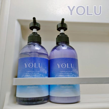 リラックスナイトリペア シャンプー/トリートメント/YOLU/市販シャンプーを使ったクチコミ(1枚目)