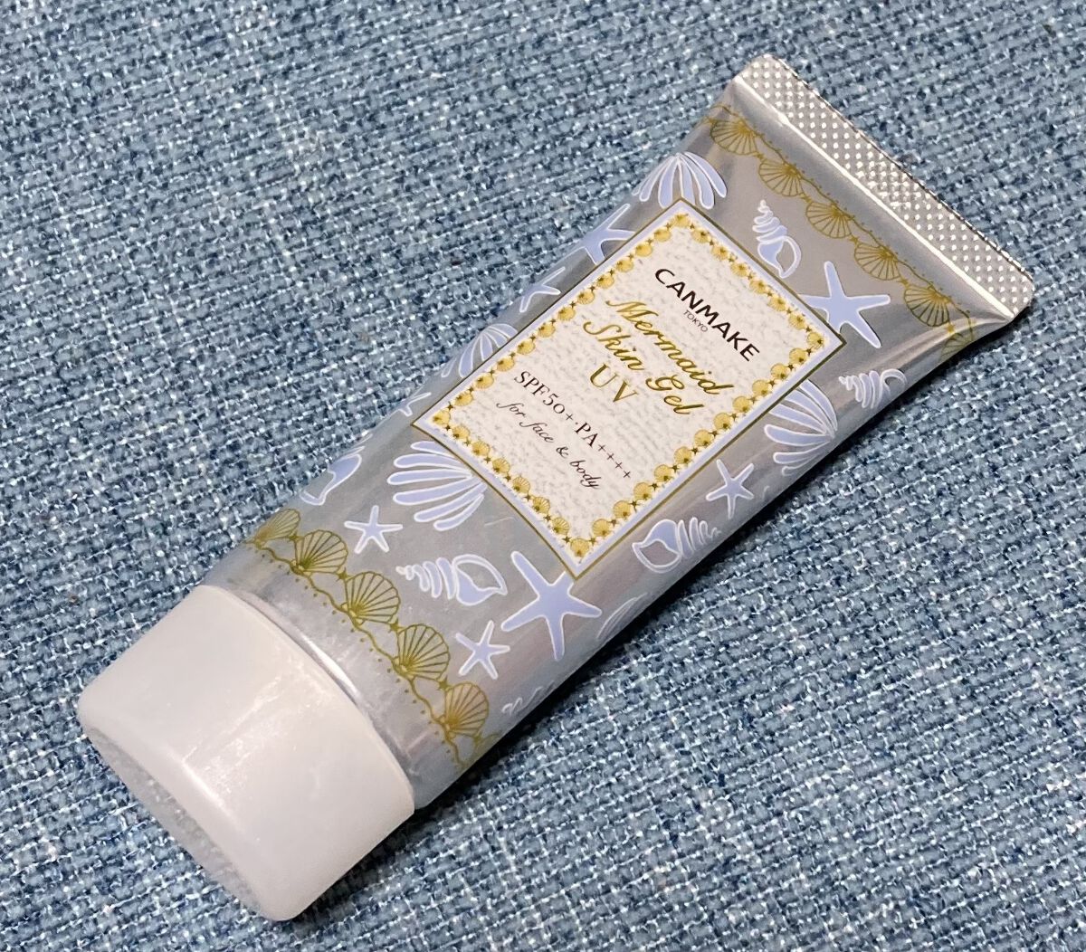 マーメイドスキンジェルUV/キャンメイク/日焼け止めジェルを使ったクチコミ（1枚目）