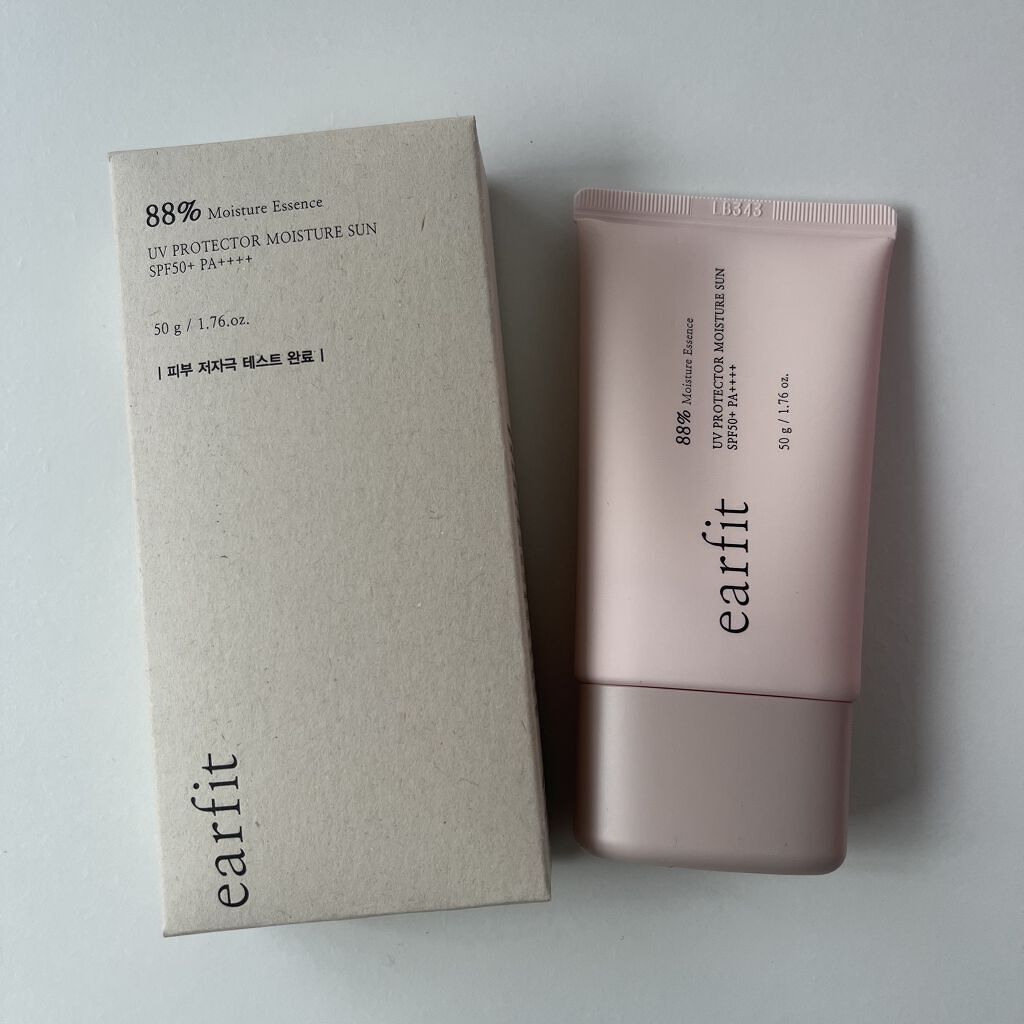 UVプロテクターモイスチャーサン/earfit/日焼け止めクリームを使ったクチコミ（1枚目）