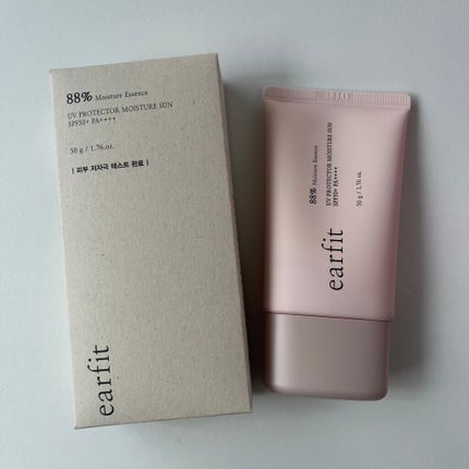 UVプロテクターモイスチャーサン/earfit/日焼け止めクリームを使ったクチコミ(1枚目)