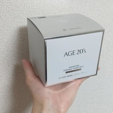 シグネチャーエッセンスカバーパクト ロングステイ/AGE20’s/クッションファンデーションを使ったクチコミ（2枚目）