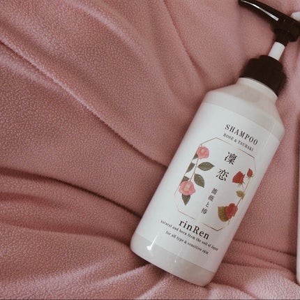 シャンプー/トリートメント ローズ&ツバキ/rinRen(凛恋)/市販シャンプーを使ったクチコミ(1枚目)