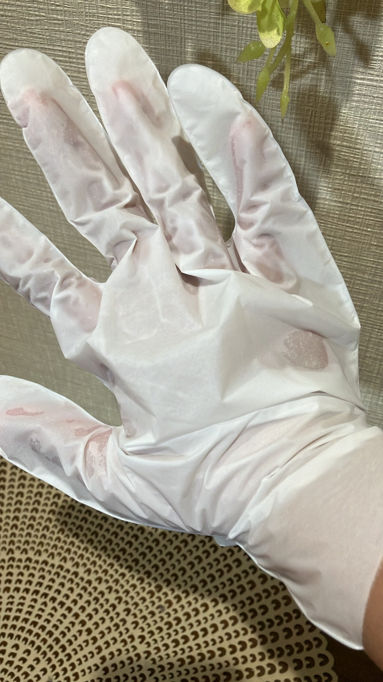 ハンドマスクパック/DAISO/シートマスク・パックを使ったクチコミ（2枚目）