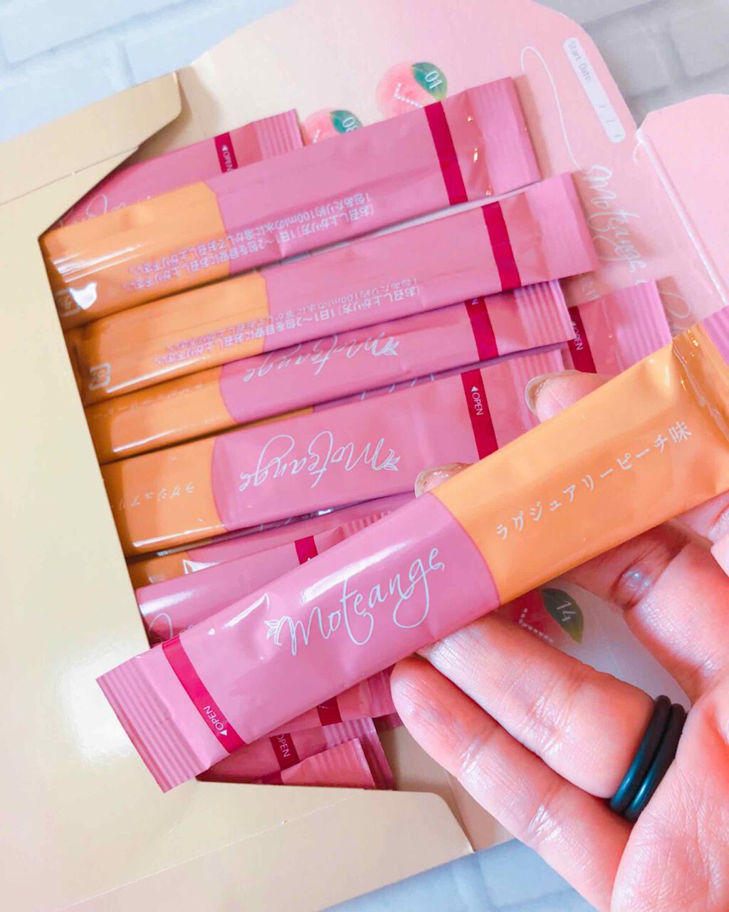 モテアンジュ/モテアンジュ/美容ドリンクを使ったクチコミ（2枚目）