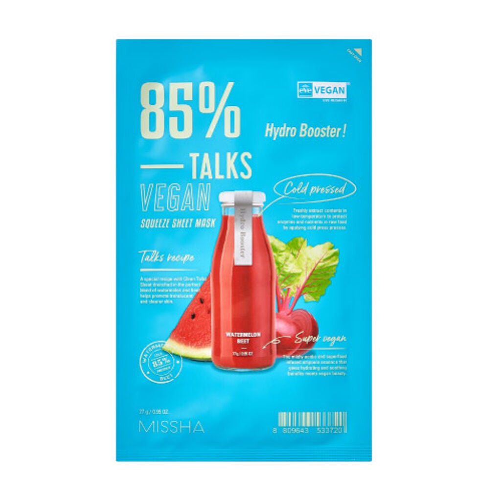 ヴィーガンスクイーズ シートマスク MISSHA