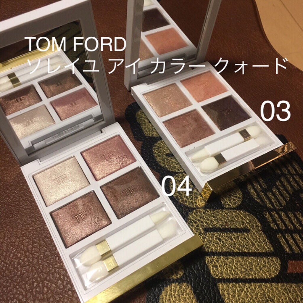 ソレイユ アイ カラー クォード/TOM FORD BEAUTY/アイシャドウパレットを使ったクチコミ(1枚目)
