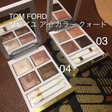 ソレイユ アイ カラー クォード/TOM FORD BEAUTY/パウダーアイシャドウを使ったクチコミ（1枚目）