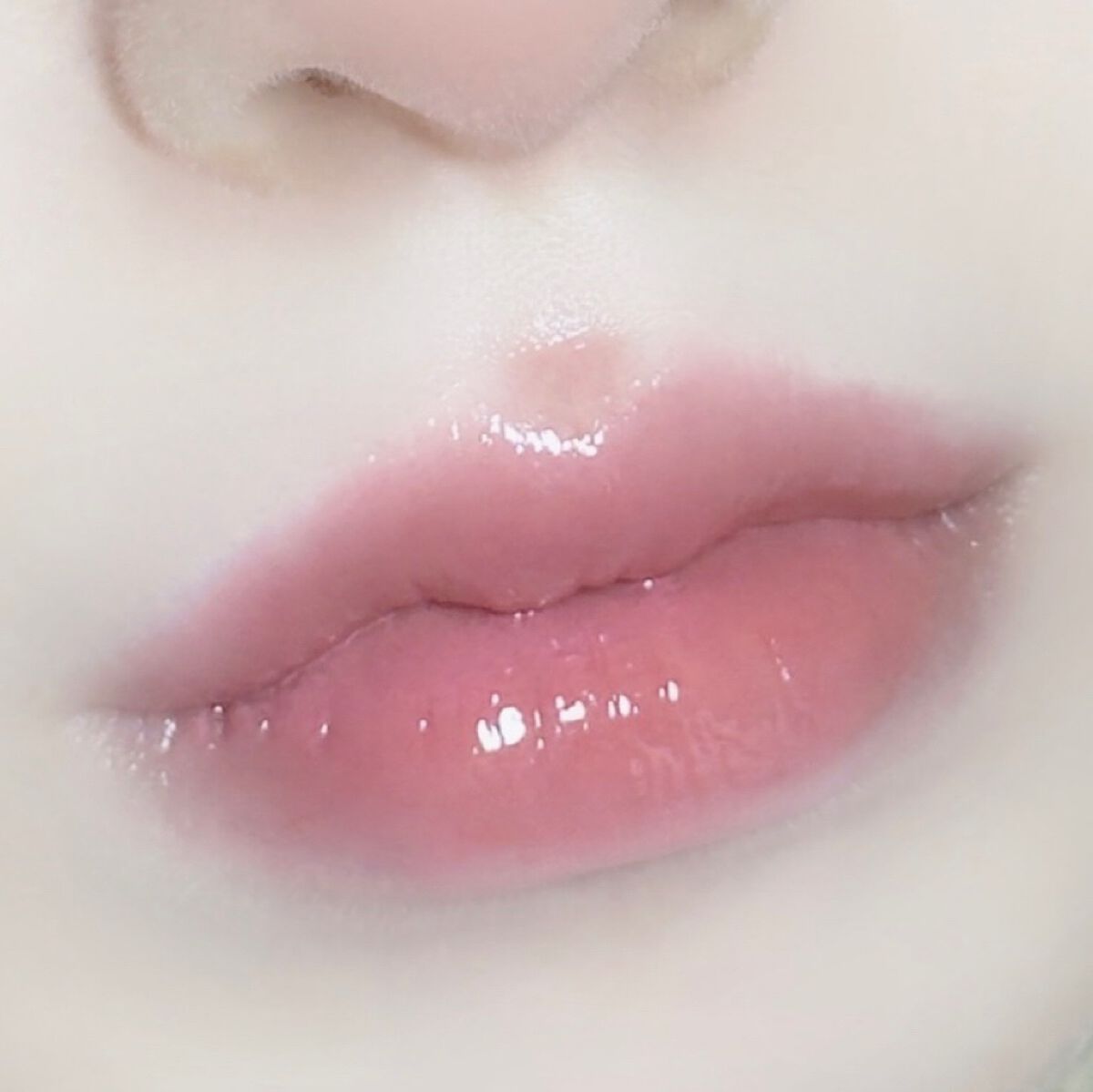 ジェリーイングヌードグロス/Laka/リップグロスを使ったクチコミ(3枚目)