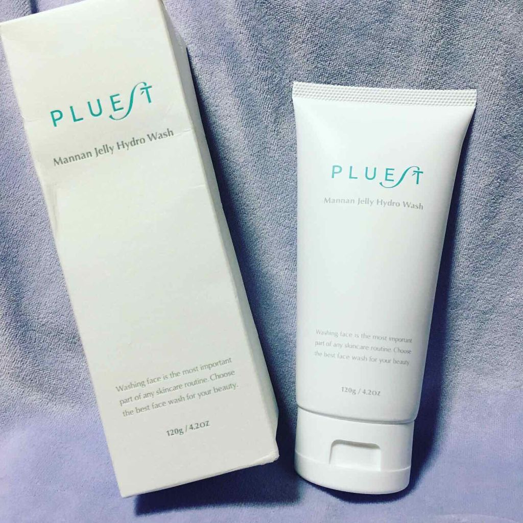 マンナンジェリーハイドロウォッシュ/PLUEST/洗顔料を使ったクチコミ（1枚目）