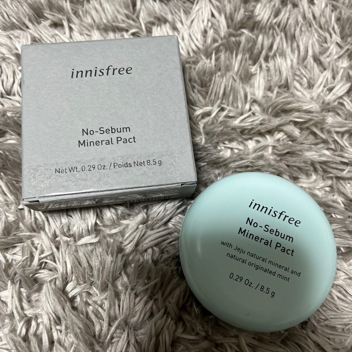 ノーセバム ミネラルパクト S/innisfree/プレストパウダーを使ったクチコミ(1枚目)