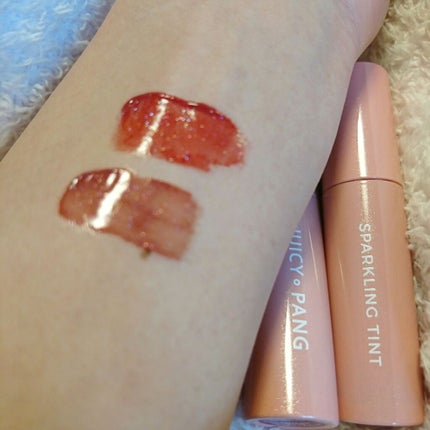 アピュー ジューシーパン スパークリングティント/A’pieu/口紅を使ったクチコミ(3枚目)