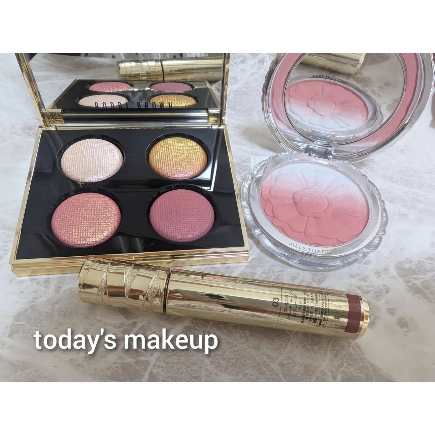 ジルスチュアート パステルペタル ブラッシュ/JILL STUART/パウダーチークを使ったクチコミ(8枚目)