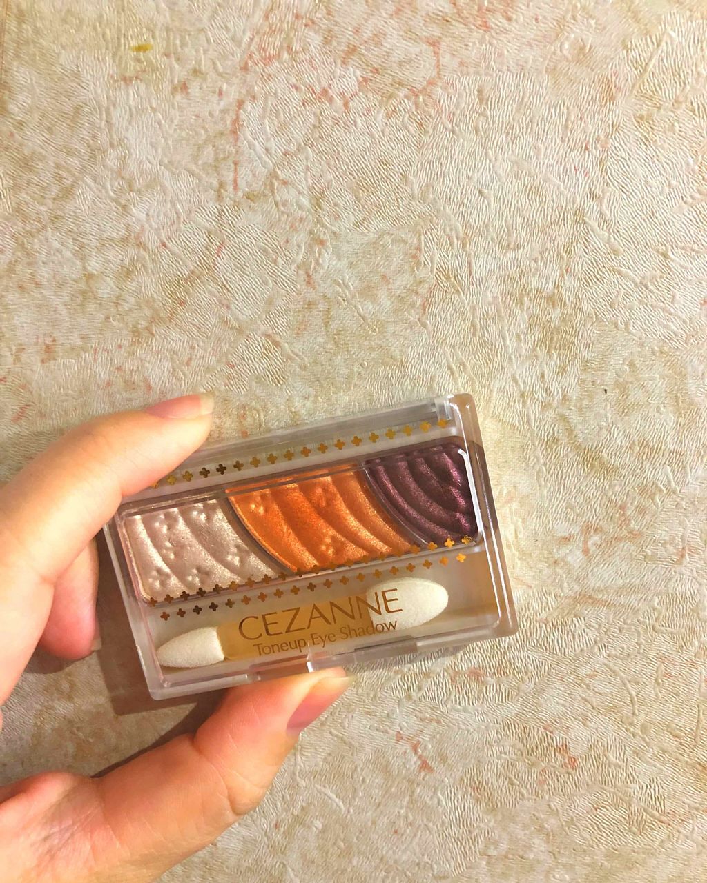 トーンアップアイシャドウ/CEZANNE/アイシャドウパレットを使ったクチコミ(1枚目)
