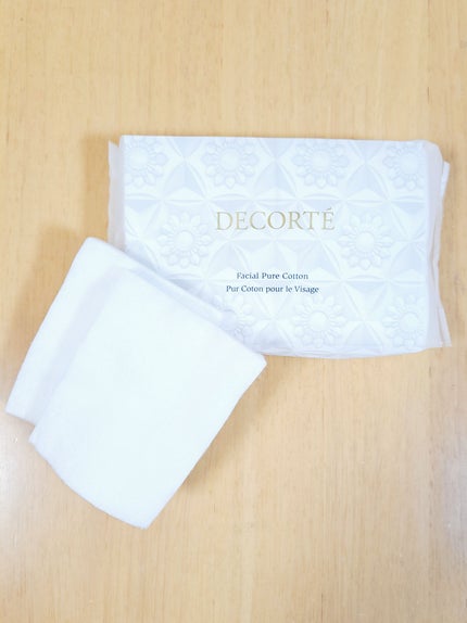 フェイシャル ピュア コットン/DECORTÉ/コットンを使ったクチコミ(2枚目)