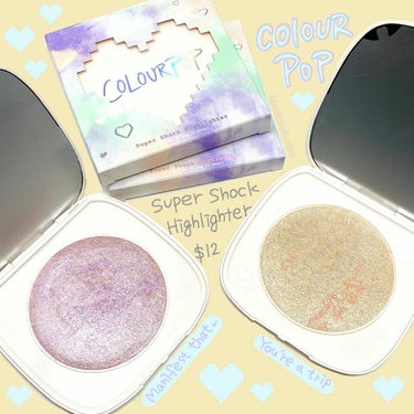 Super Shock Highlighter/ColourPop/ハイライトを使ったクチコミ（1枚目）