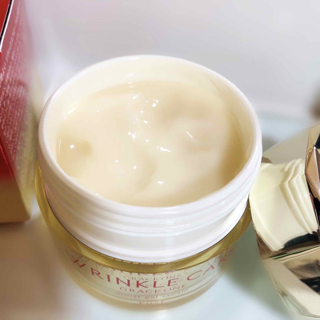 リンクルケア モイストジェルクリーム/グレイスワン/オールインワン化粧品を使ったクチコミ（2枚目）